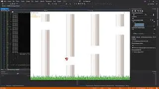 Flappy Bird на SFML в Visual Studio: Добавление статистики. Обработка логики столкновений
