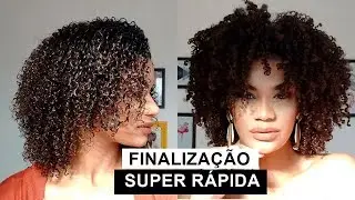 FINALIZAÇÃO EM 15 MINUTOS l CACHOS CURTOS