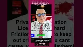 There is no 2 tier licensing in Private Investigations in Australia #spy