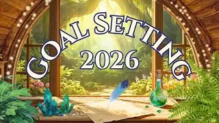 2026 Plan With Me ♡ Guided Goal Setting & Journaling | Vision Board Friendly &mdash; It's Not Too Late! 🌱