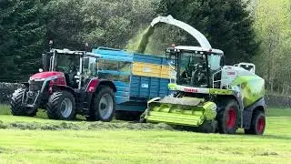 Smallholm Farm Hightae Lockerbie Silage 2024