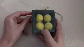 Marzipan Tennis Balls from Swiss Indoors Basel 2025 Finals