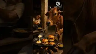 Wadapav wali gaaye 😅👌#cowvideos #storytime One like for wadapav gaaye