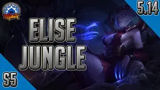 League of Legends - Blood Moon Elise Jungle - Full Game Commentary