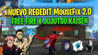 NUEVO REGEDIT MouseFix 2.0 PARA FREE FIRE JUJUTSU KAISEN 2026 -TODO ROJO EN FREE FIRE