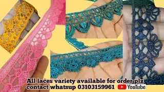 Latest gpo design| milky lace design| sitara lace design
