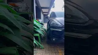 Khalif Kairo with his Porsche Cayenne