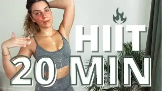 INTENSE 20 MIN SWEATY HIIT. No repeat and no talking. BURN CALORIES 🔥 GET FIT AT HOME