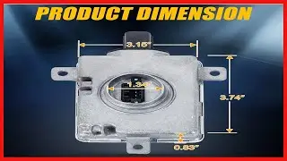 Premium D2S 35W LED Headlight Replacement for Acura, Honda, Mazda & Mitsubishi