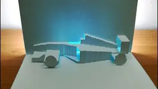 3d Formula One｜F1 pop up card｜F1 paper art｜kirigami｜origami architecture｜3d一級方程式賽車
