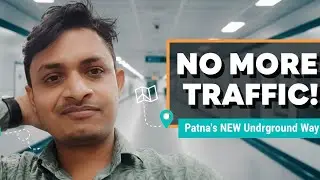 NO MORE TRAFFIC 🚦 Patna junction Underground Subway | walkthrough| Ankit 🎉