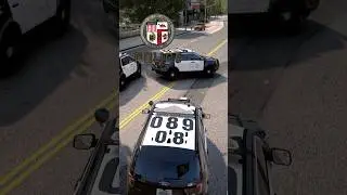 GTA V Realistic LAPD Fake police officer pulls car over #fivem #lspdfr  #gta5 #fivem#roleplay#gta5rp