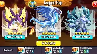 Dragon City: High Fenrir Dragon | NEW League Battle 400 [MAX LEVEL] 😱