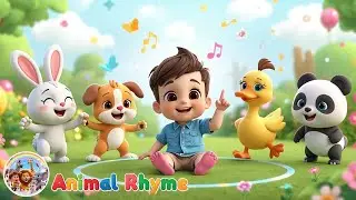 Round and Round the Garden Animal Adventure | Jack&rsquo;s Viral Tickle Song | Learn Animals & Play