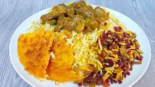 Cooking the meat with rice in this way is AMAZINGLY DELICIOUS❗ everyone was amazed😮|ASMR