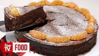 Retro Recipe: Chocolate cheesecake with mandarin orange