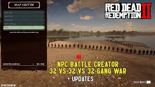 Red Dead Redemption 2 Gang Wars Battle Creator Teaser 2 + updates