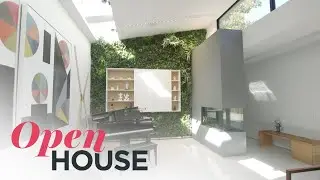An Eco-Friendly Home in LA Built Above Flowing Water | Open House TV