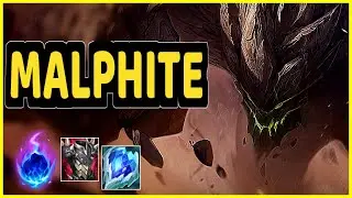 MALPHITE VS ZED MID GAMEPLAY