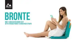 SlumberTrek&reg;  |  Bronte cushion recliner - portable chair