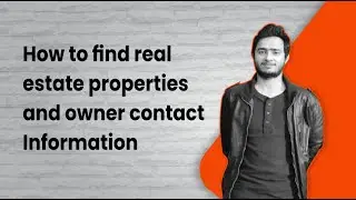 How to find direct Information for Real Estate companies and their employees