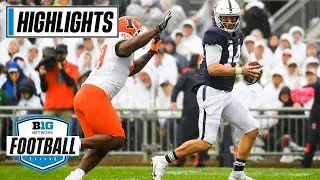 Highlights: Illinois Takes Down Penn State After Nine Overtimes | Oct. 23, 2021 | Big Ten Football