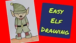 Easy Elf Drawing || Easy Drawing for Kids || @Kalakrit Art Studio by Kanika