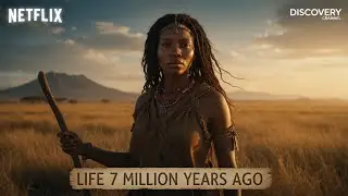 set 7 million years ago, focusing on the early hominids instincts  and    Human Life Origins,