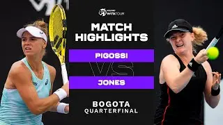 Laura Pigossi vs. Francesca Jones | 2023 Bogota Quarterfinal | WTA Match Highlights
