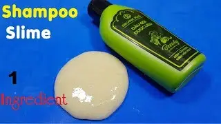 1 ingredient Slime Shampoo Easy ! Diy Slime 1 ingredient