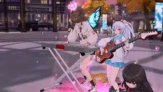 [SoulWorker TC] Iris & Chii School Band emote