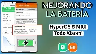 MEJORA LA DURACION DE BATERIA EN TU XIAOMI | APPS DE SEGURIDAD🔋