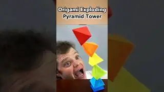 Origami Exploding Pyramid