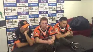 2015 RD 17 - Pride 24-12 Easts Tigers (Easts press conference)