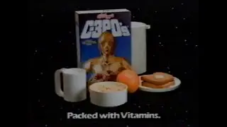 Kellogg's C-3PO's Cereal TV Commercial - 1983