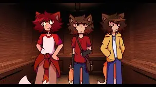 【FNF cover】Elevator Jam【Ft. Red, Foxdra, Underscore】