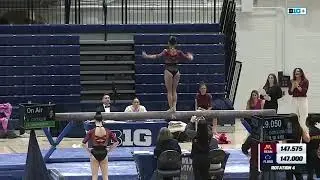 Arianna Ostrum 9.85 Beam Minnesota vs Penn State 2-14-26