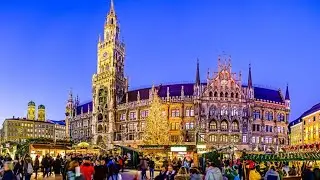Munich Germany Christmas 4K walk enjoy 🎄         اجواء كرسمس في ميونخ المانيا 🎄🎅🎄