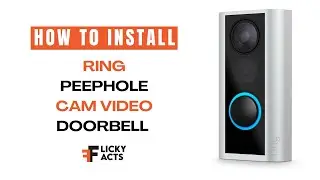 How to Install: Ring Peephole Cam Video Doorbell | Step by Step Guide
