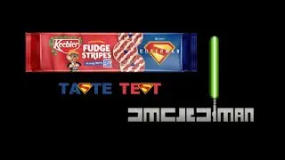 Superman Strong Berry Fudge Stripes Taste Test