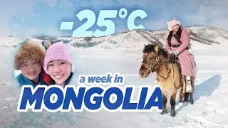 1 MINGGU DI CUACA DINGIN -25 CELCIUS! | MONGOLIA