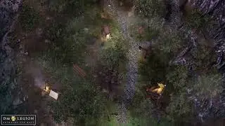 Animated Battle Map For VTTs - Forest Night Time 02