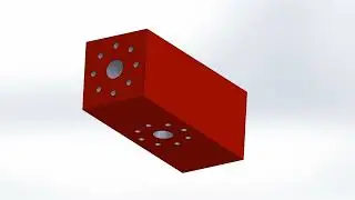 Studded block for MPD choke manifold