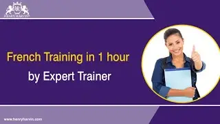 French Webinar | Learn French online in 1 hour by expert trainer