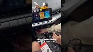 CarlinKit Tutorial: How to install Fire TV stick to your car?-FireDrive Link  #techtips  #carplay