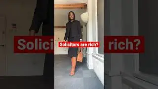 Questions I get asked as a London lawyer, solicitor Assumptions lawyers salary #shorts #fashion