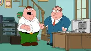 Family Guy - Peter tries to work, while 