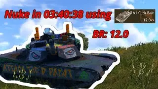 Really FAST NUKE in WT on Maginot Line | 03:40:38 - M1A1 Click-Bait |