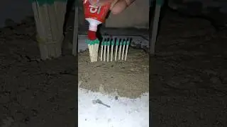 Toothpaste Vs Matchstick Experiment | #shorts #youtubeshorts #experiment  #trending #vairal