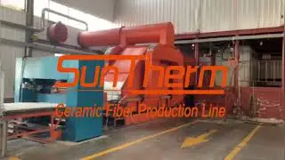 SUNTHERM Production line of ceramic fiber blanket -3500tons /year